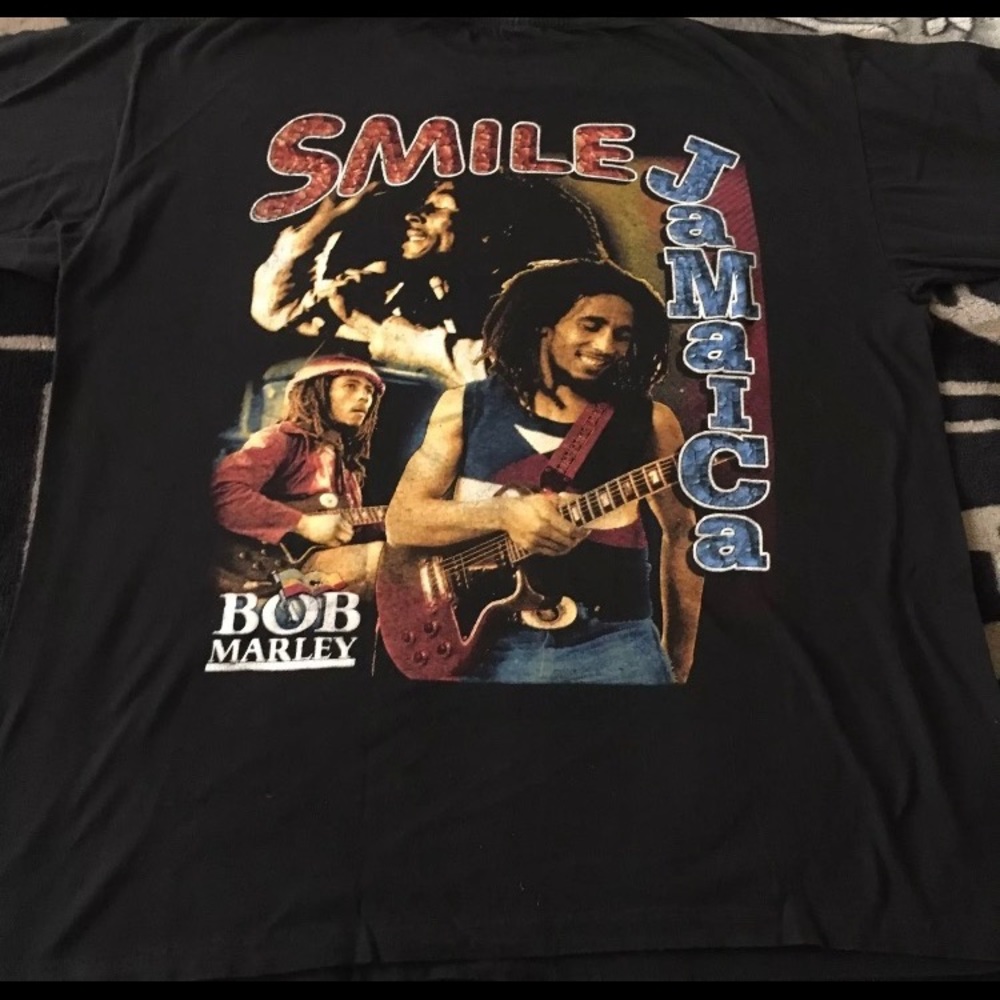 Vintage rare bob Marley t shirt size xl
