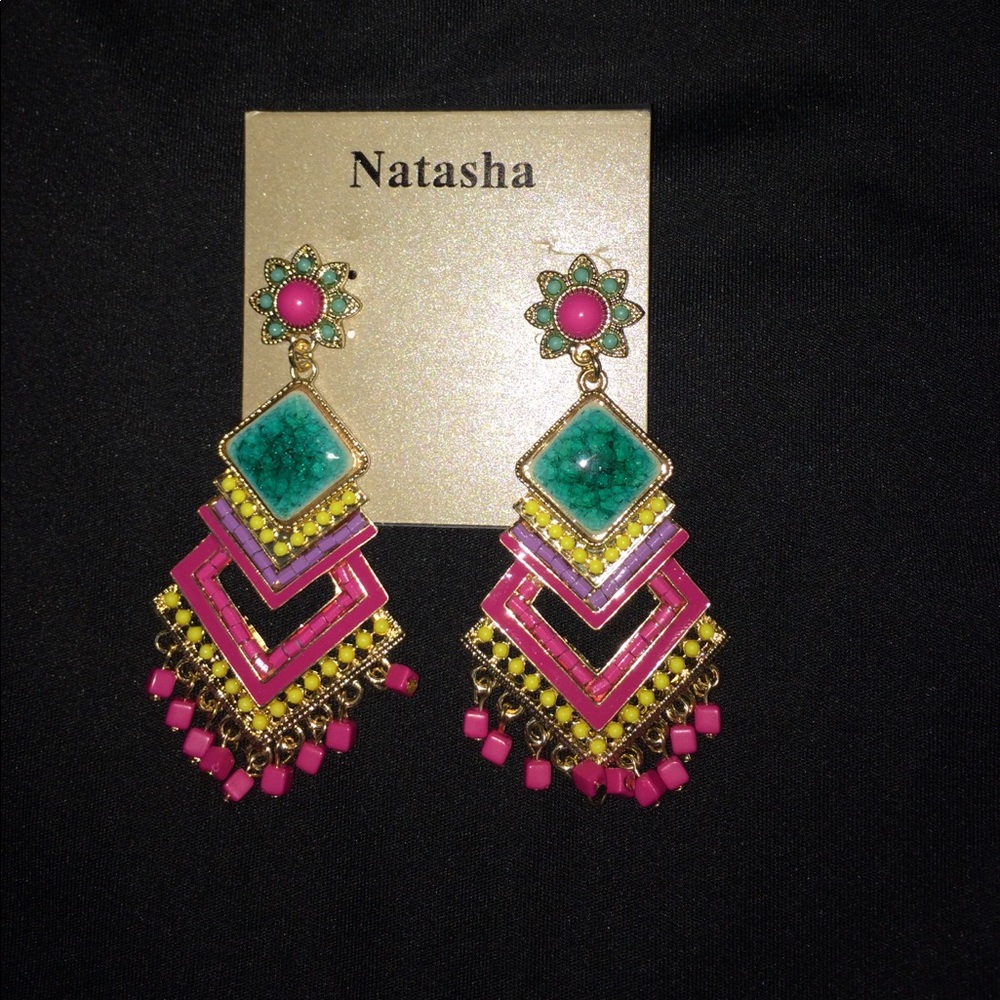 Multicolor earrings