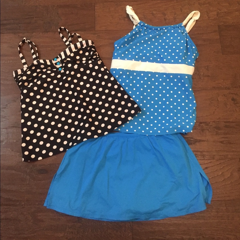 Two piece tank/skirt size 6