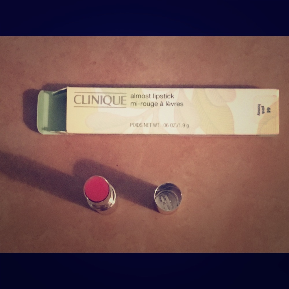Clinique Almost Lipstick in Pink Honey