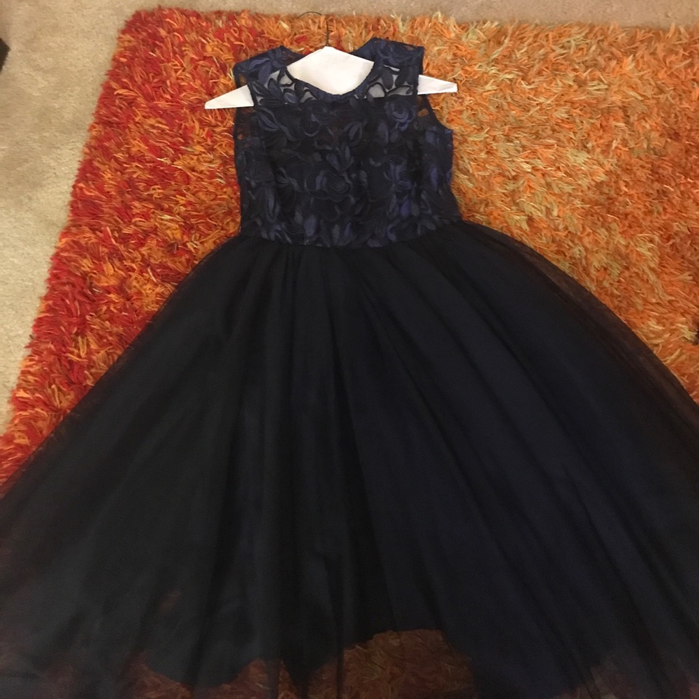 Donna Morgan Night Blue Dress