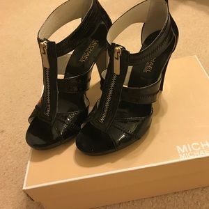 Michael Kors Black Cage Sandal