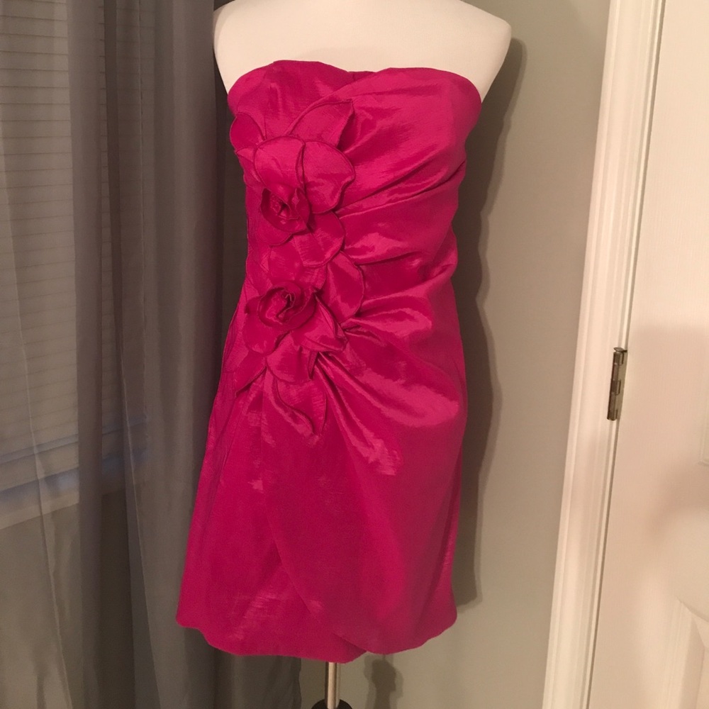 Pink cocktail dress