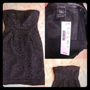 NWT- J.Crew strapless dress! Gorgeous design!