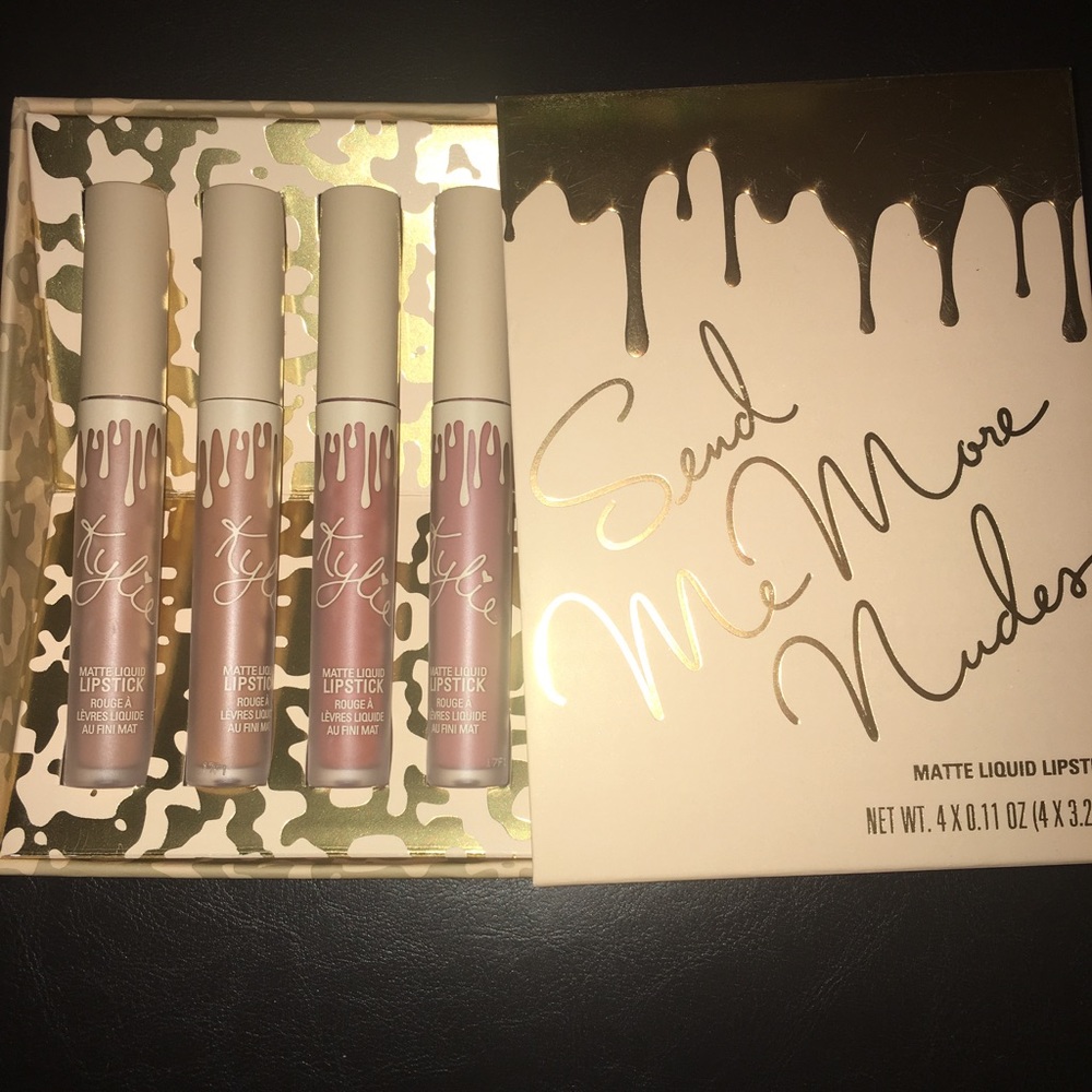 Kylie Send Me More Nudes matte liquid lipstick!