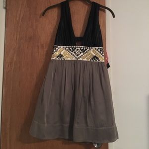 Silk bebe dress