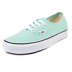 Mint green vans