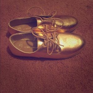 Brand New Metallic Shoes