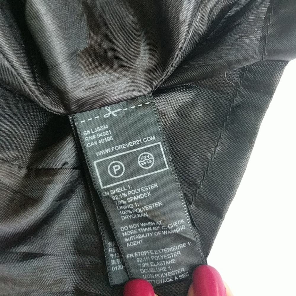 Forever 21 Black Blazer - Picture 5 of 6