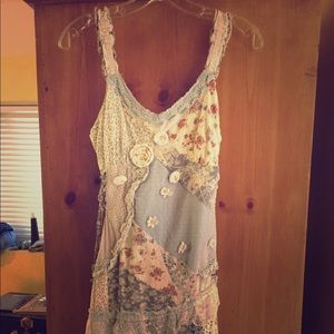 Long tunic top or short dress