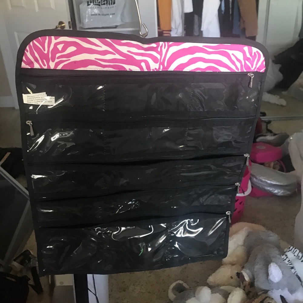 zebra jewelry holder