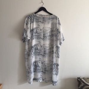 American Apparel - New York printed dress