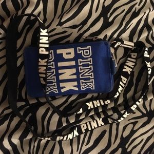 PINK Victoria's Secret Lanyard & ID Case