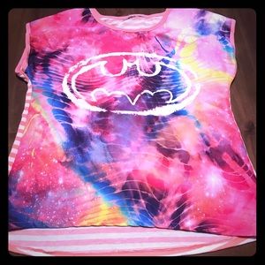 Batman shirt for girls(size 10/12)