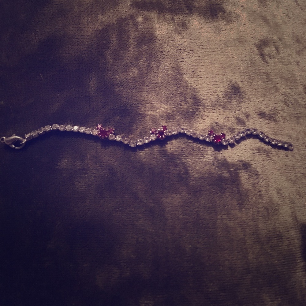Garnet Disney child bracelet