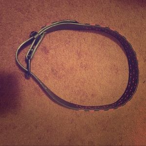 Black and Pink Belt