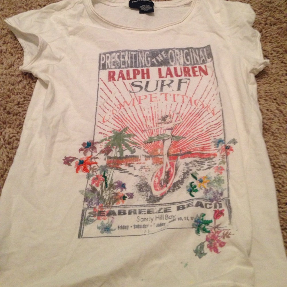A Ralph Lauren kids shirt.