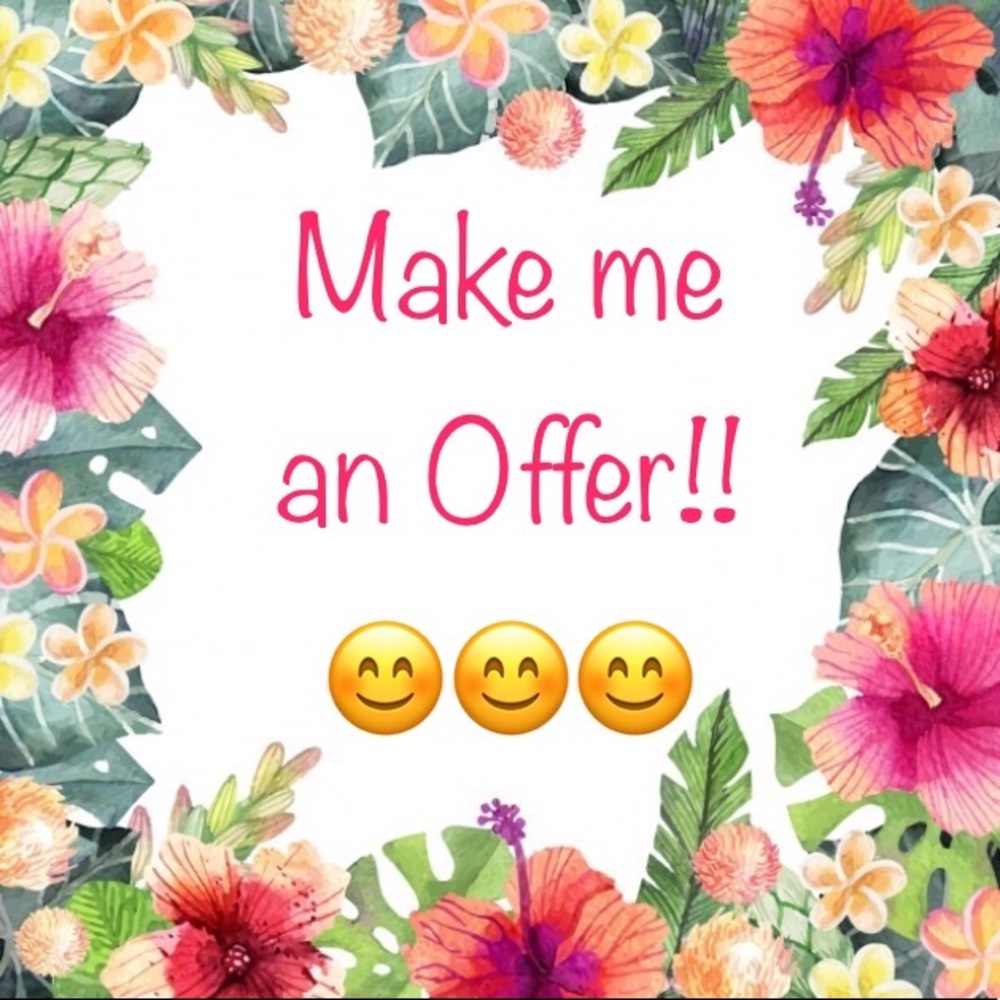 Reasonable offers welcome!