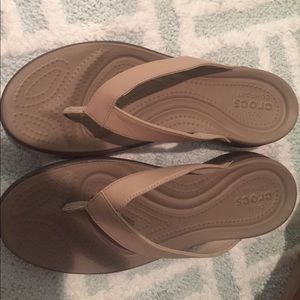 Crocs flip flops