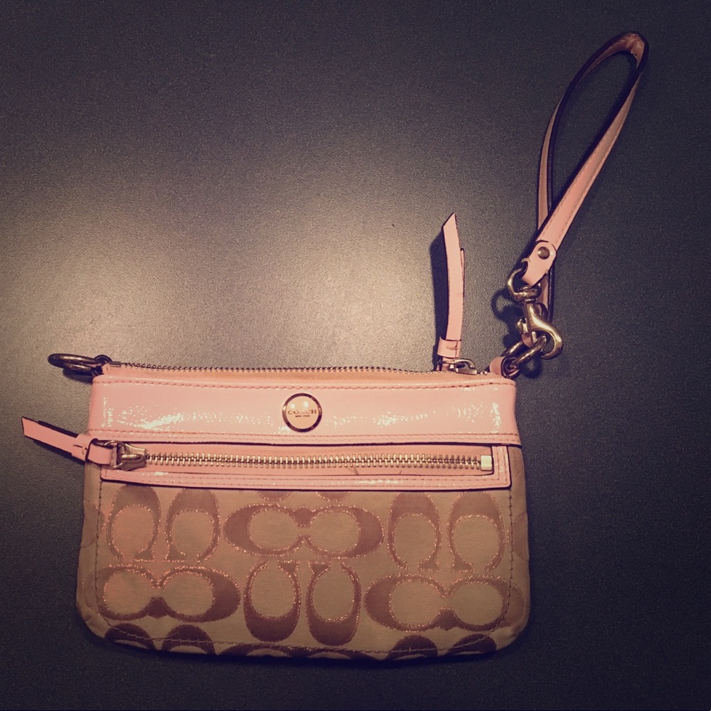 Coach wristlet