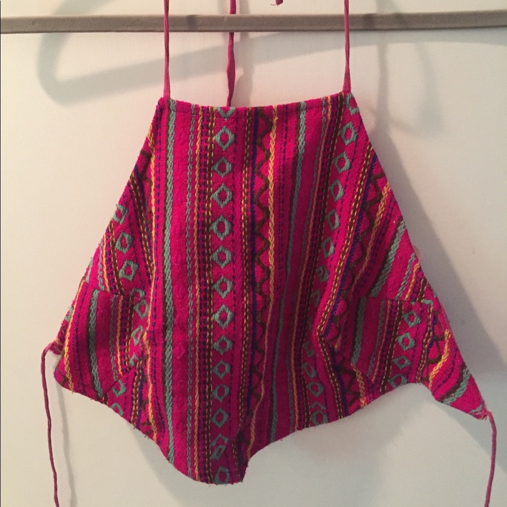 Urban outfitters festival crop top