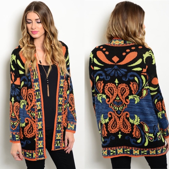 Fall Festival Cardigan - Picture 2 of 4