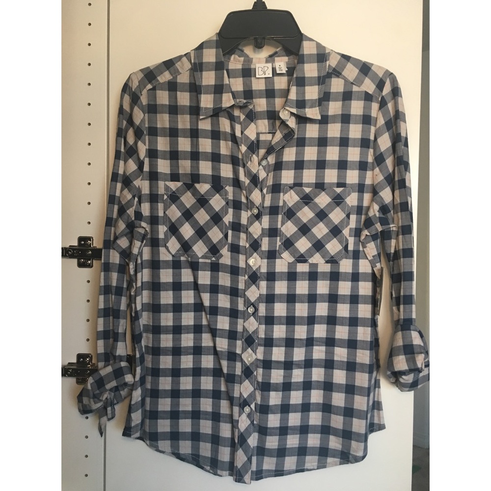 BP Blue Lightweight Flannel
