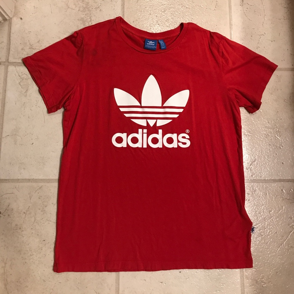 Red Adidas Tshirt