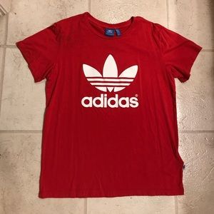 Red Adidas Tshirt