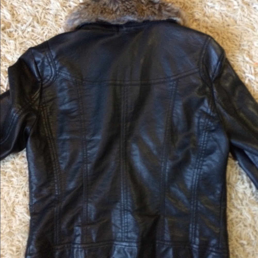 Leather jacket