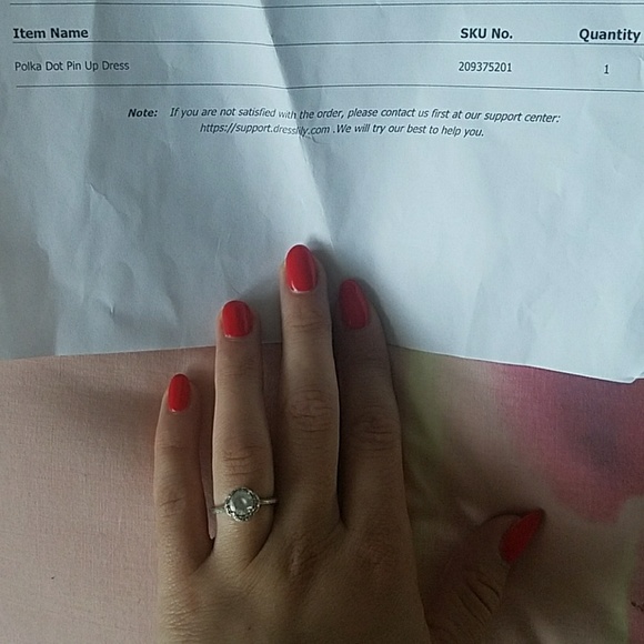 Polka Dot Pin Up Dress - Picture 3 of 6