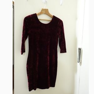 Forever 21 Velvet Dress