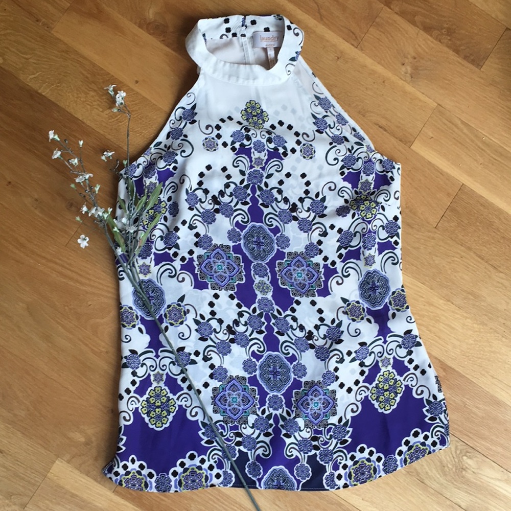 Last chance! Laundry by Shelli Segal Halter Top