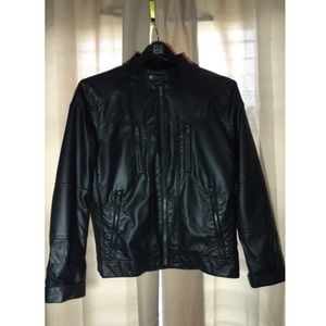 ~Calvin Klein Leather Jacket~