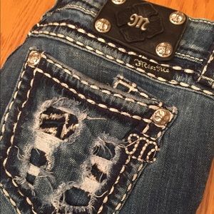 Miss Me jeans 28 boot EXCELLENT inseam 30"