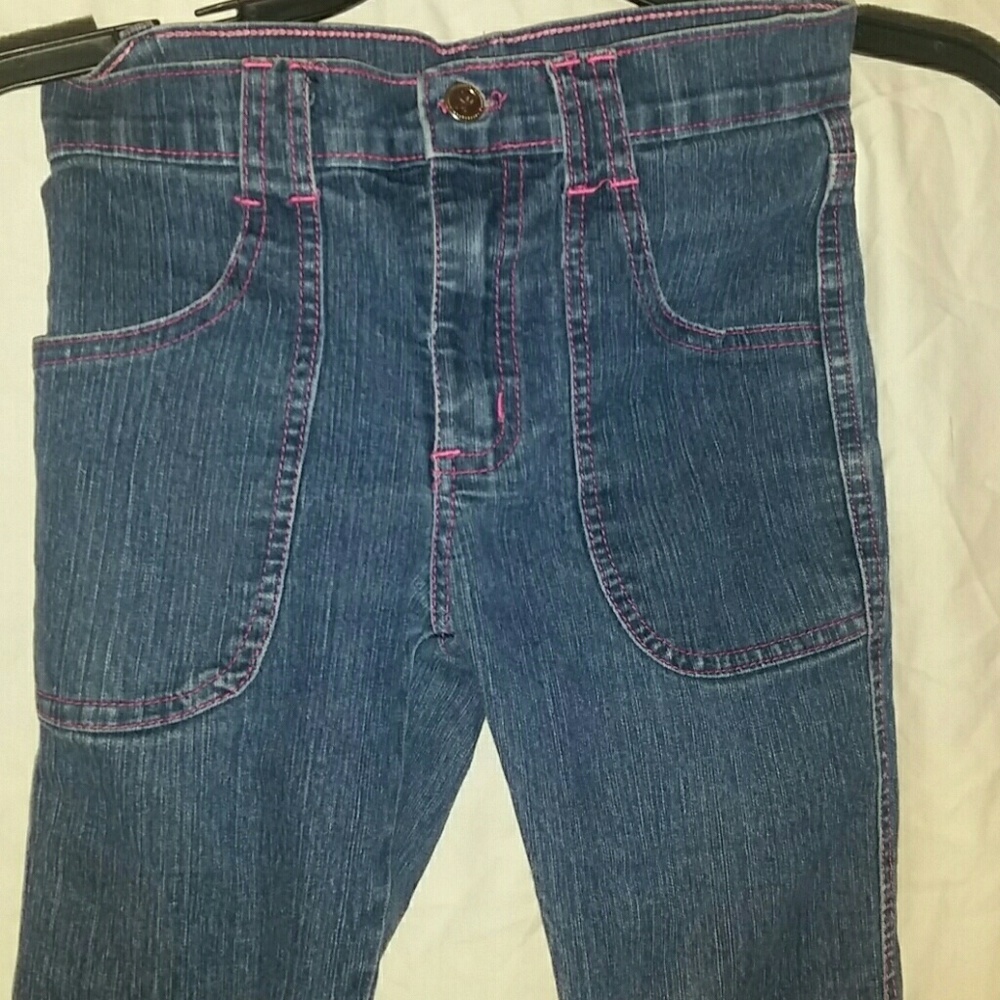 Kids Blue Jeans SZ 7/8 Very Small