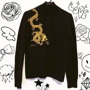 ✨🐉 L-RL Black Sweater 🐲✨