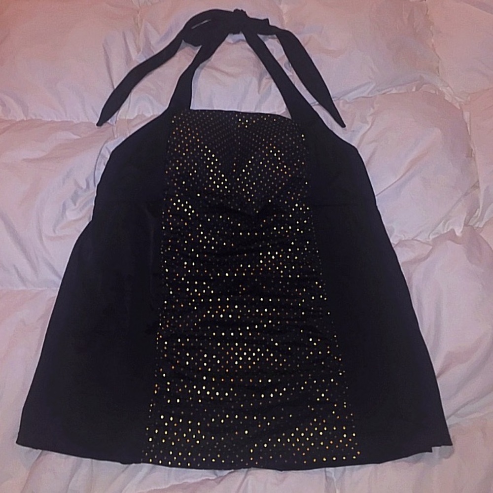 ❤️Cacique Lane Bryant halter tankini top size 42C
