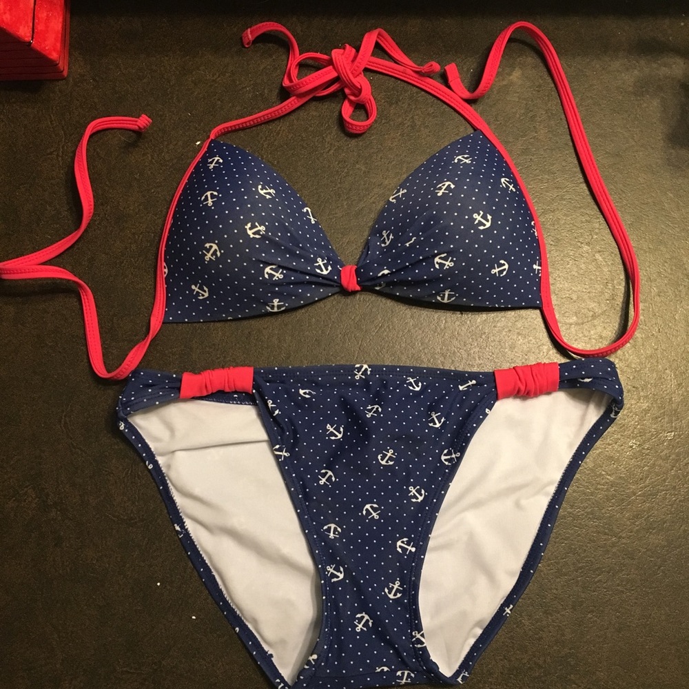 🚫SOLD🚫Anchor Swim Suit Set