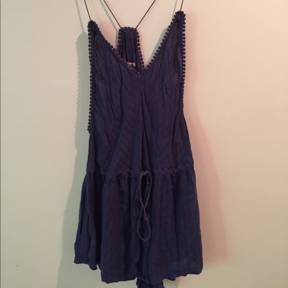 Urban outfitters blue romper