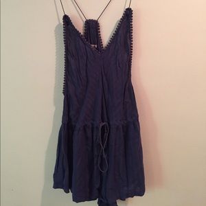 Urban outfitters blue romper