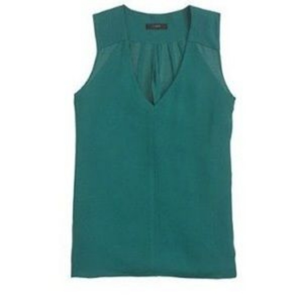 J.Crew Petite Drapey Tank Blouse - New with Tags