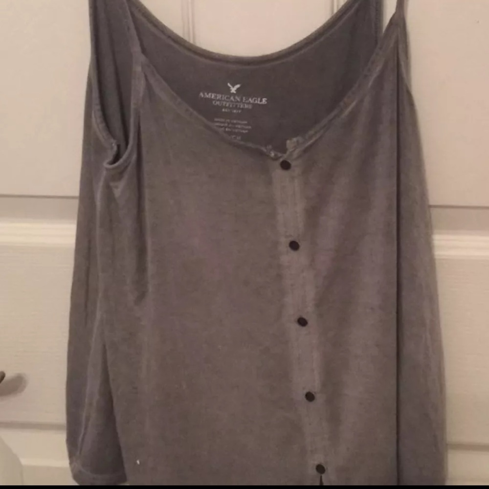 Grey tank top