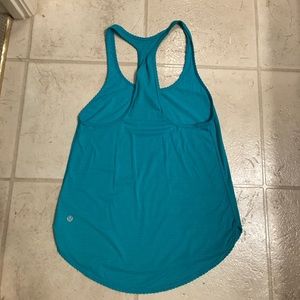 Blue Lululemon Tank Top
