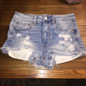 american eagle jean shorts