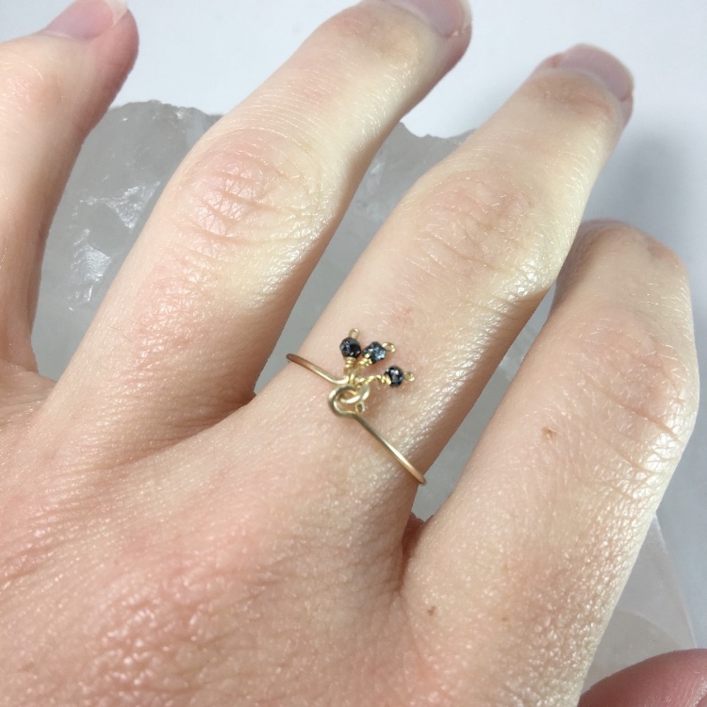 KATY GINGER DESIGNS Diamond Ring - Picture 1 of 7