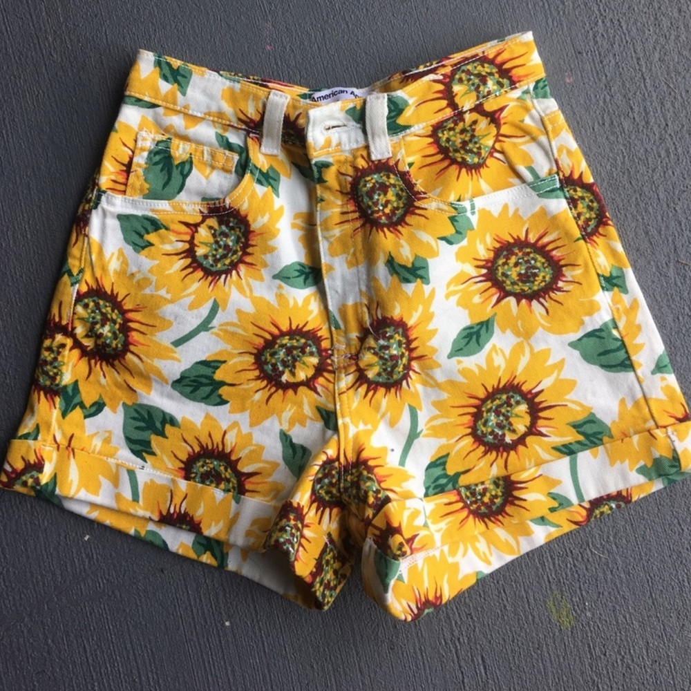 American Apparel high wasted shorts