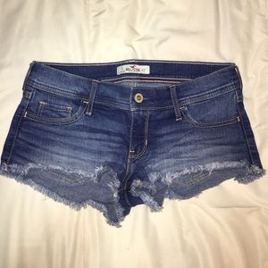 Hollister denim shorts