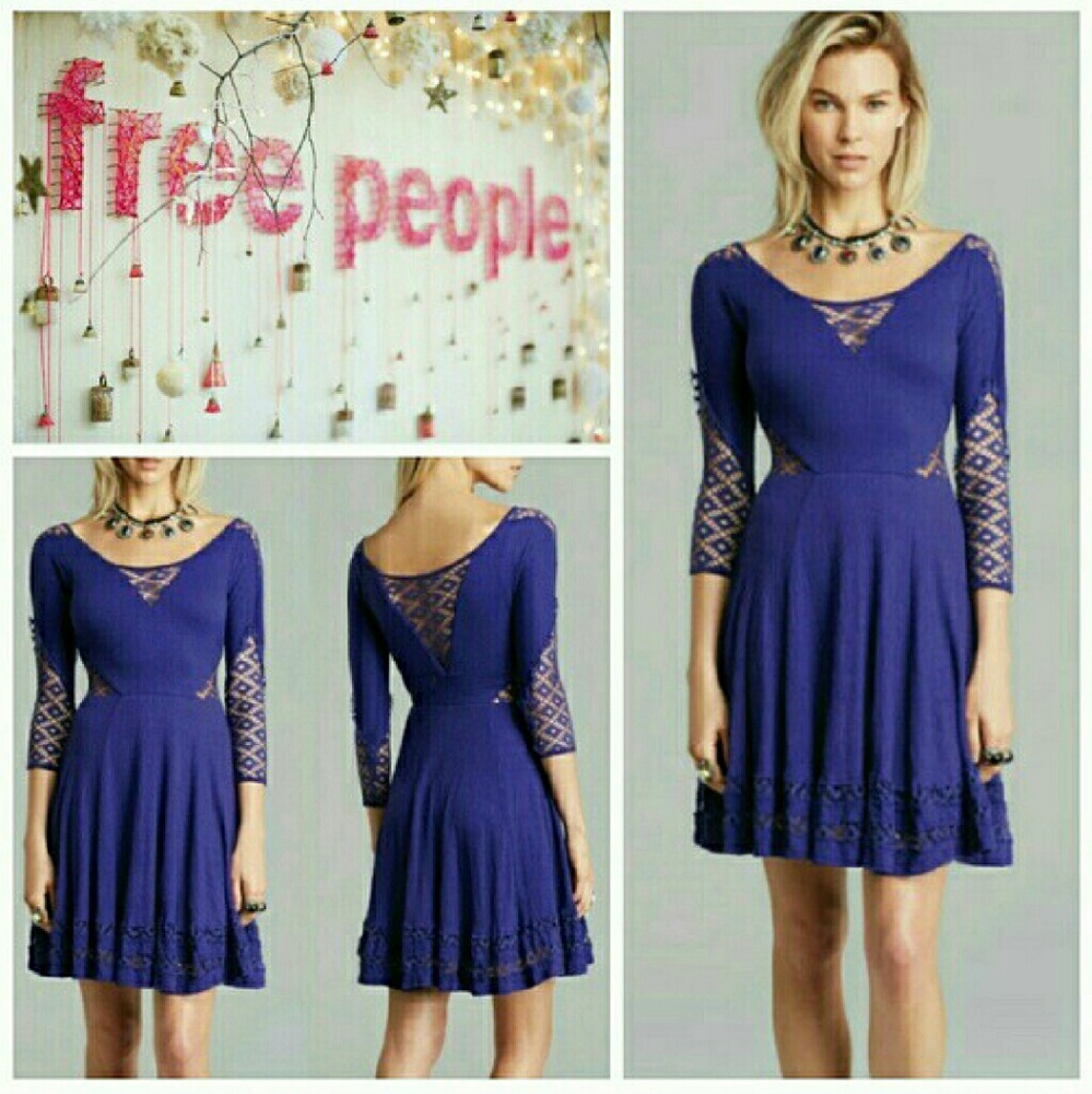 Free People Fit & Flare Dress