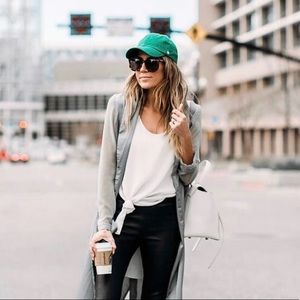 American Needle Green Washed Slouched Baseball Cap